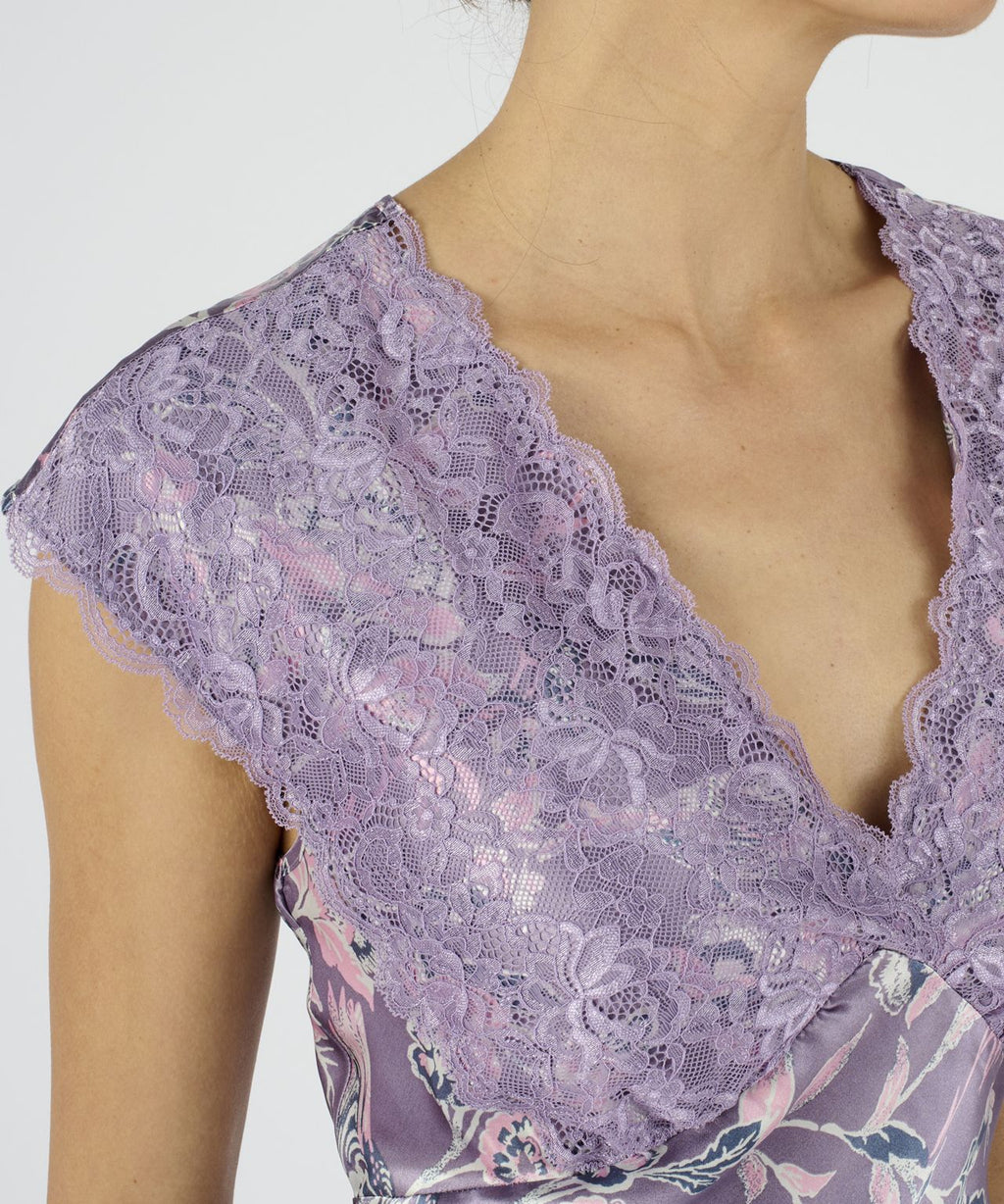 Satin Print Nightdress